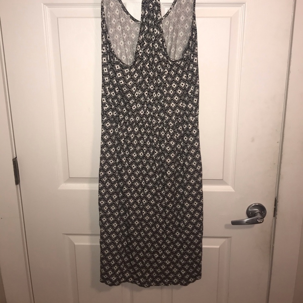 Old Navy B&W Patterned Women’s Tank Dress